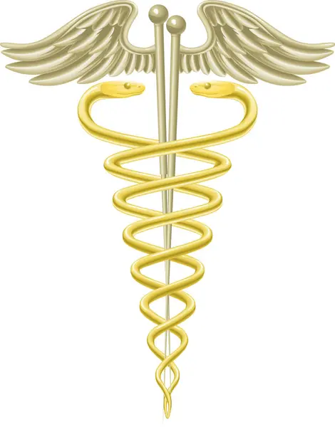 Símbolo Médico Sobre Fondo Blanco Ilustración Vectorial — Archivo Imágenes Vectoriales