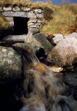 Wicklow Dağlarındaki İç Su Yolu Glencree İlçesi Wicklow İrlanda
