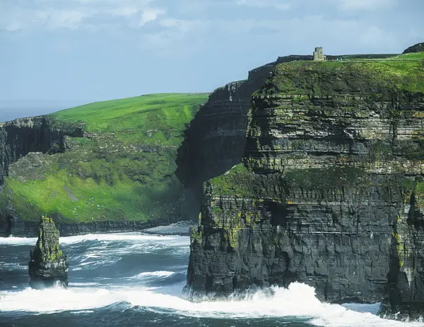 Moher, County Clare, İrlanda kayalıklarla