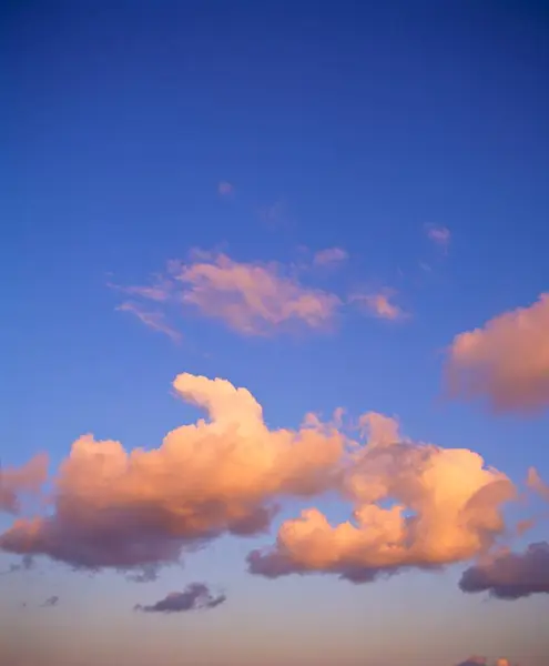Beautiful Sky Clouds Cloudscape View Стоковое Изображение
