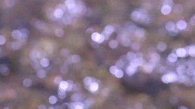 Doğal akış üzerine Bokeh arkaplanı.