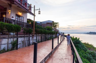 29 Kasım 2024 Chiang Khan Walking Caddesi, Loei, Tayland