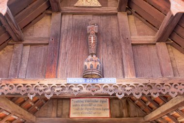 11 Ocak 2025, Wat Phra Lampang Luang, Tayland.