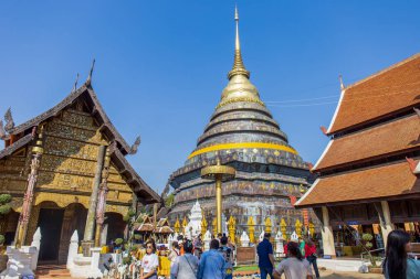 11 Ocak 2025, Wat Phra Lampang Luang, Tayland.
