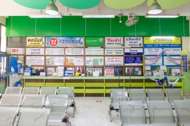 13 Ocak 2025, Lampang Toplu Taşıma İstasyonu, Tayland.