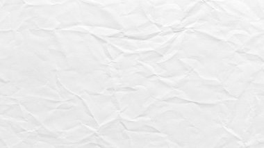 Buruşmuş beyaz kağıt dokusu arkaplanının hareketini durdur.