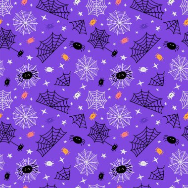 Cadılar Bayramı kusursuz. Çocuksu çizgi film tarzı. Vektör illüstrasyonu