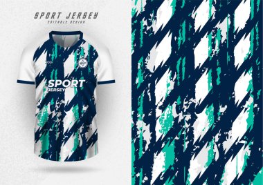 Background mockup for sports jerseys, jerseys, running shirts, grunge pattern and white sleeves