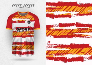 t-shirt design background for team jersey, racing, cycling, soccer, game, orange grunge pattern