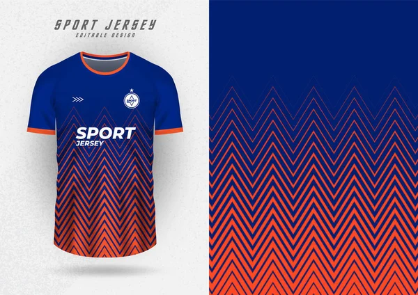 Shirt Design Background Team Jersey Racing Cycling Soccer Game Zigzag — Archivo Imágenes Vectoriales