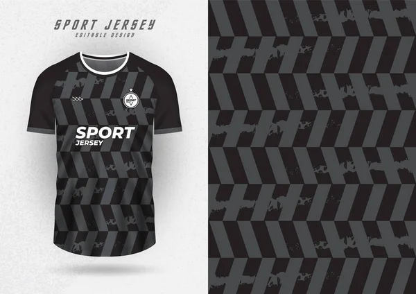 Shirt Design Background Team Jersey Racing Cycling Soccer Game Black — Archivo Imágenes Vectoriales