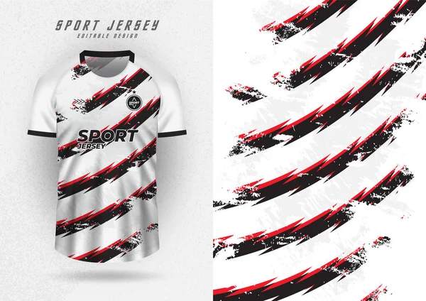Background Sports Jersey Football Shirt Running Shirt Racing Shirt White — Stockvektor