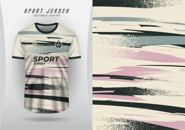 Spor formaları, futbol formaları, koşu formaları, yarış formaları, desenler, tahıllar, yumurta kabuğu renkleri, siyah ve pastel pembe.