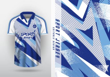 Arka plan, süblimleşme düzeni, açık hava sporları, forma, futbol, futsal, koşu, yarış, egzersiz, çokgen ok deseni, mavi beyaz, tahıl