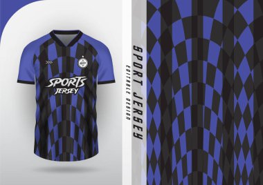 Jersey tasarımı, Jersey, Football, Futsal, Futsal, Purple Black Checkerboard Deseni