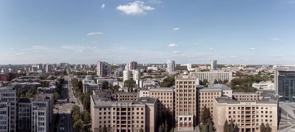 Vista Panorámica Aérea Ciudad Del Edificio Norte Universidad Nacional Karazin —  Fotos de Stock