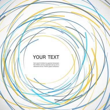 Vektör soyut renkli ve daire arka plan.