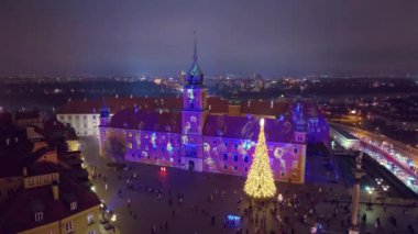 Christmas time in Warsaw, Poland