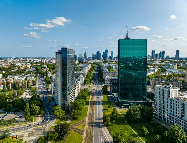 Varşova 'da güneşli bir gün