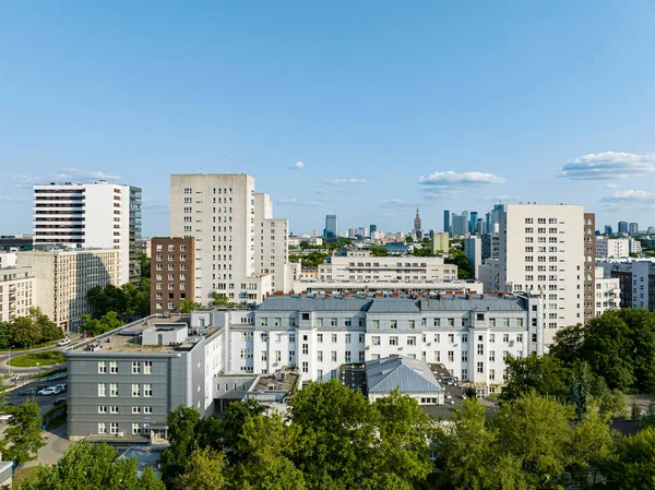 stock image Sunny day in Warsaw