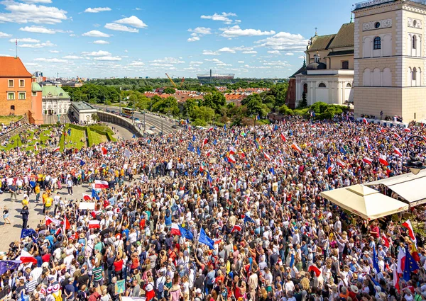 stock image Marsz 4 czerwca / March on 4th of June 2023