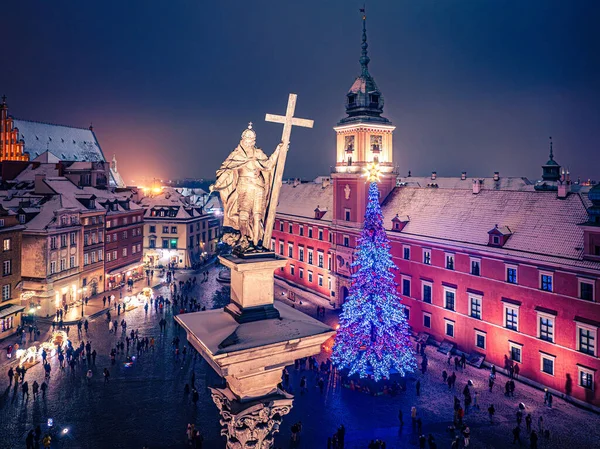 Varşova Eski Kasabasında Noel