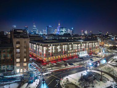 Kışın, Varşova, Polonya