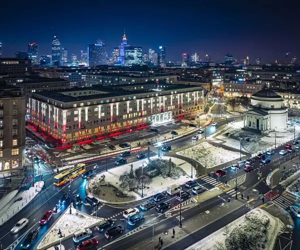 Kışın, Varşova, Polonya