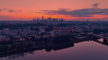 Varşova, Polonya Hava panorama