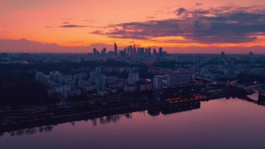 Varşova, Polonya Hava panorama