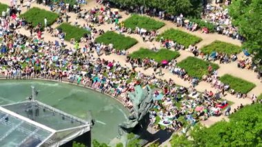 Varşova 'da Royal Lazienki yakınlarında bir gün