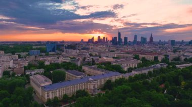 Varşova 'da Royal Lazienki yakınlarında bir gün