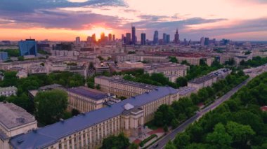 Varşova 'da Royal Lazienki yakınlarında bir gün