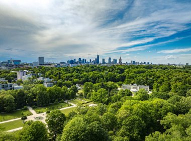 Polonya, Varşova 'da güzel bir yaz günü