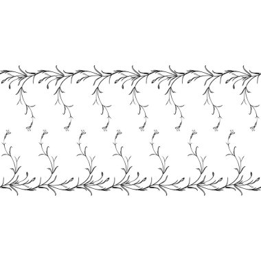 Botanik el çiçekli çerçeve, klasik çiçeklerin sınırında. Yaban çiçeği bitkisi soyut arka plan. Yaratıcı trend tebrik kartı, kutlama, düğün davetiyesi, bayrak vektörü illüstrasyon Grafik tasarımı