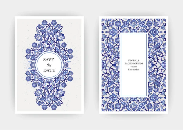 Arabesken Dekorationsdruck Florale Grafik Design Vorlage Vektorillustration Orientalisches Paisley Muster — Stockvektor