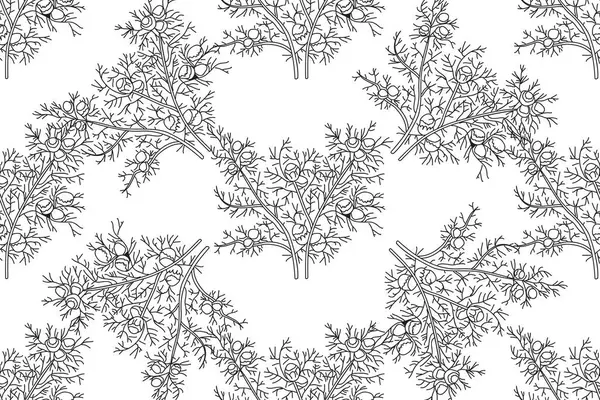 Çizgi sanatı, papatya vektör illüstrasyonlu kusursuz çiçek deseni. Siyah çizgi beyaz arka planda tekrarlayan papatya bitkileri. Moda Kapağı Tekstil Yazdırma Kumaşı Rengi için grafik tasarımı