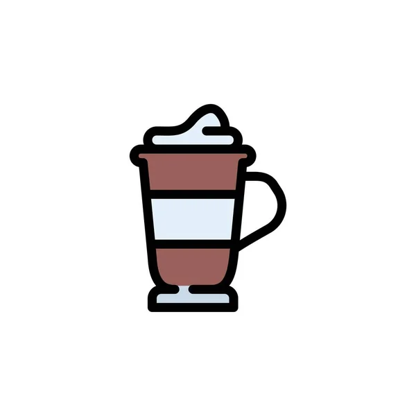 Latte Vector Icon Perfect Use Logo Presentation Application Website More — Stock Vector