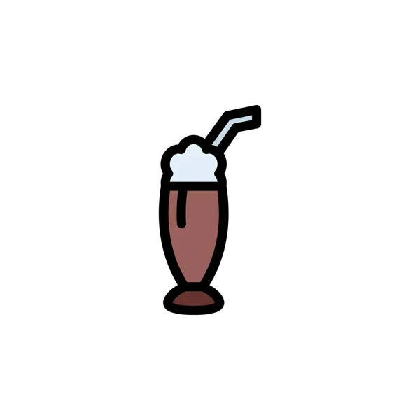 Icône Vectorielle Milkshake Utilisation Parfaite Pour Logo Présentation Application Site Illustrations De Stock Libres De Droits