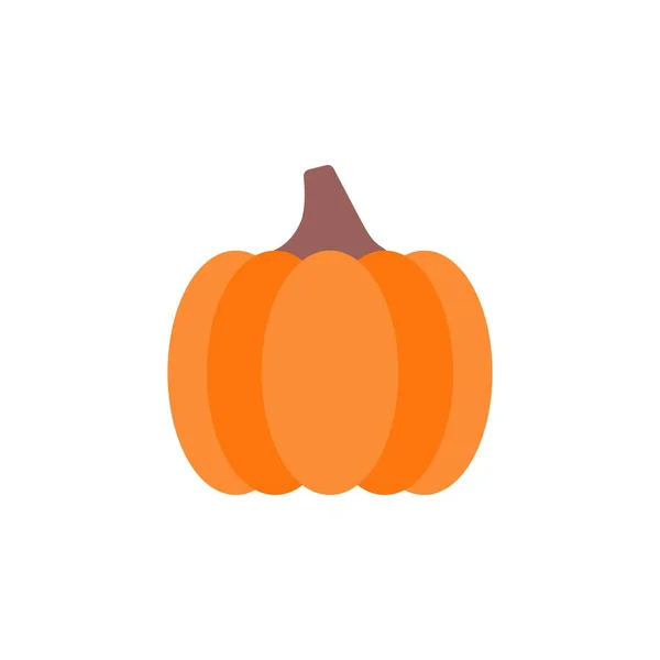 Pumpkin Vector Icon Flat Style Perfect Use Logo Presentation Website — Stock Vector