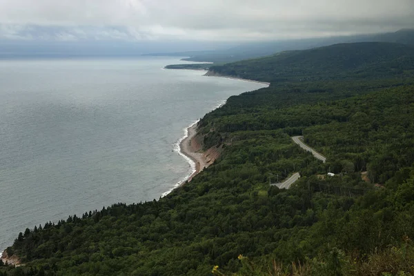 Coastal View Cabot Trail Nova Scotia Canada High Quality Photo — Stock Photo, Image