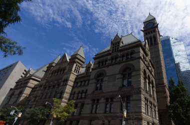 Toronto 'daki eski belediye binası. Yüksek kalite fotoğraf