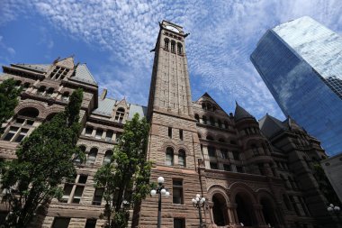 Toronto 'daki eski belediye binası. Yüksek kalite fotoğraf