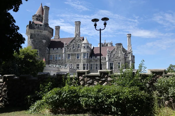 Toronto, Kanada 'daki Casa Loma manzarası. Yüksek kalite fotoğraf