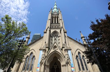 Toronto, Kanada 'daki St. James Katedrali Kilisesi. Yüksek kalite fotoğraf