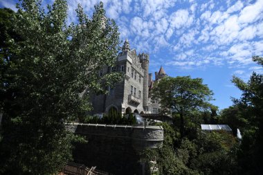 Toronto, Kanada 'daki Casa Loma manzarası. Yüksek kalite fotoğraf