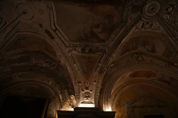 Cripta Interna Catedral Amalfi Italia Foto Alta Calidad —  Fotos de Stock