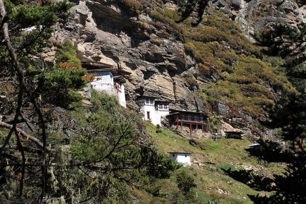 Buddhist Nun Monastery Bhutan High Quality Photo — Stock Photo, Image