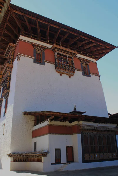 Monasterio Budista Ciudad Paro Bután Foto Alta Calidad — Foto de Stock