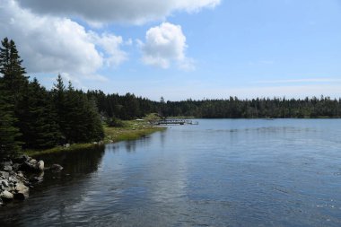 Kanada, New Scotia 'nın güneydoğu kıyısında. Yüksek kalite fotoğraf